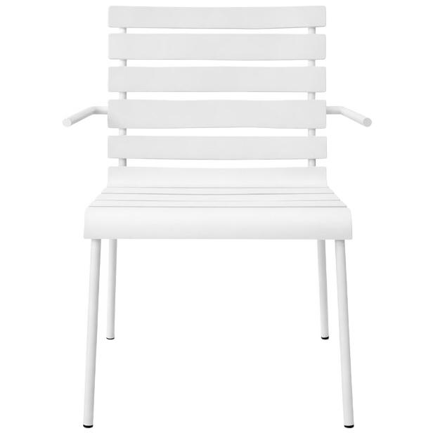 Serax X Maarten Baas Tuinstoel Met Armleuningen White, Tuin en Terras, Tuinstoelen, Nieuw, Aluminium, Ophalen of Verzenden