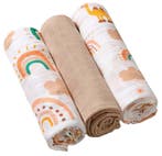 Baby Ono 3 Stuks Beige Hydrofiel Luiers, Verzenden, Nieuw