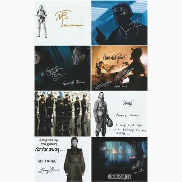 Star Wars - Big Lot of 8 Autographs!, Nieuw