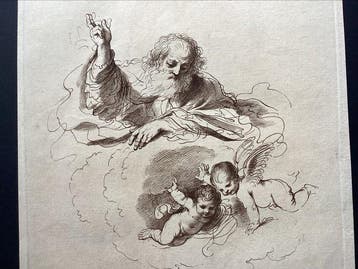 Guercino (1591-1666) after, engraved by Francesco Bartolozzi