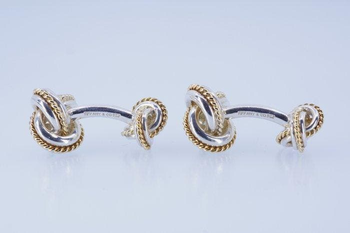 Tiffany & Co. - Manchetknopen - Rope Knot - 18 karaat, Sieraden, Tassen en Uiterlijk, Antieke sieraden