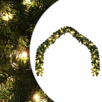 vidaXL Kerstslinger met LED-lampjes 20 m, Verzenden, Nieuw
