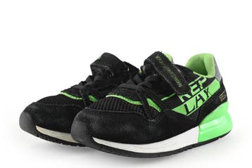Replay Sneakers Jongens in maat 28 Zwart, Jongen of Meisje, Schoenen, Zo goed als nieuw, Verzenden