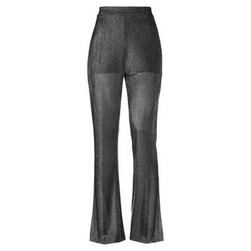 Liu Jo • wijde pantalon in metallic zilver • 40 (IT46), Maat 38/40 (M), Verzenden, Liu Jo, Nieuw