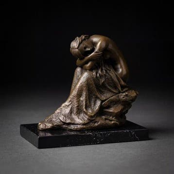 Beeld, Dit is een prachtig beeld van een vrouw - 15 cm -