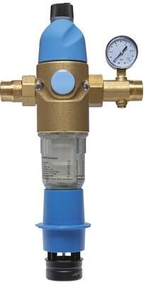 Drukregelaar terugspoelfilter messing R1 1/4 66 l/min 2-6, Verzenden, Nieuw