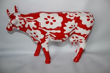 CowParade - Marcel Wanders - sculptuur, Cow Padade koe - 28