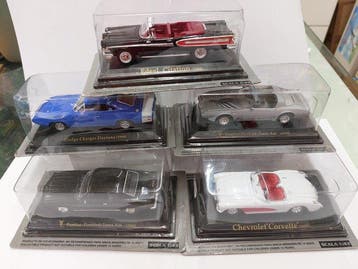 Altaya 1:43 - Modelauto (5) - Chevrolet, Pontiac, Dodge -, Nieuw