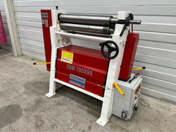 OSTAS SBM 700 x 95 plaatwals platenwals rollenwals, Nieuw
