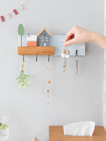 Sleutelrekje Sleutelhouder - Huis Sleutelbord Sleutelplank -, Verzenden, Nieuw