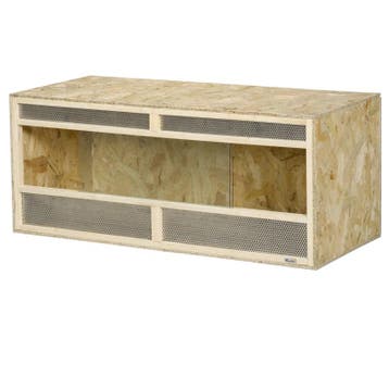 TRUUSK Terrarium Voor Reptielen en Amfibieën - Met Glazen Sc, Dieren en Toebehoren, Verzenden, Nieuw