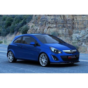 Voorspoiler Opel Corsa D OPC Carbon Look, Auto-onderdelen, Carrosserie en Plaatwerk, Ophalen of Verzenden, Nieuw