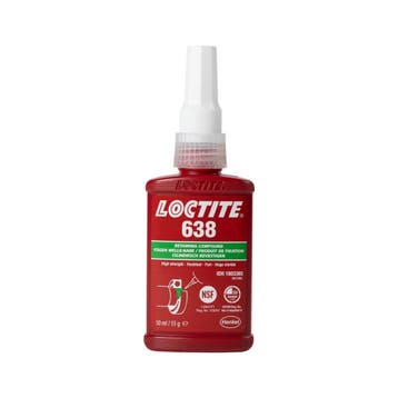 Loctite 638 50 ml, fles, Verzenden, Nieuw