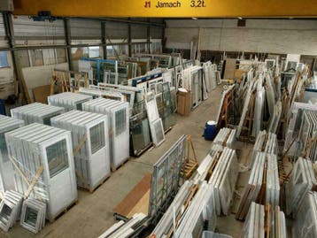 +1500 Stuks Nieuwe + Gebruikte Kunststof Kozijnen en Deuren!, Kunststof, Gebruikt, Raamkozijn, Ophalen of Verzenden