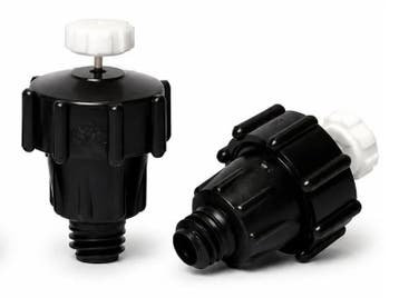 Kaspensproeier 360° zwart/wit - 3,7 l/min - 222L, Ophalen of Verzenden, Nieuw