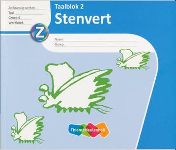 Stenvert taalblok 2 groep 4 (per stuk), Verzenden, Nieuw