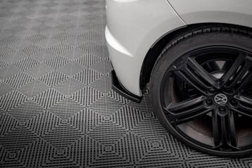Maxton Diffuser splitters (zijkant) VW SCIROCCO R, Verzenden