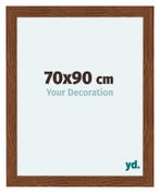 Fotolijst 70x90 cm - Eiken Rustiek - MDF - Como, Huis en Inrichting, Woonaccessoires | Lijsten, Verzenden, Nieuw