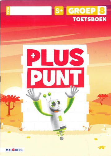 Pluspunt versie 4 Toets boek groep 8 S-plus (per stuk), Verzenden, Nieuw
