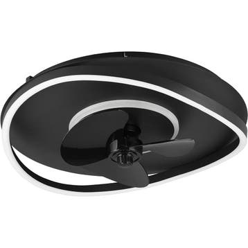 LED Plafondlamp met Ventilator - Plafondventilator - Trion, Ophalen of Verzenden, Nieuw, Metaal
