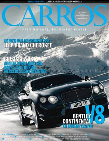 2012 CARROS MAGAZINE 01 NEDERLANDS, Boeken, Nieuw, Author