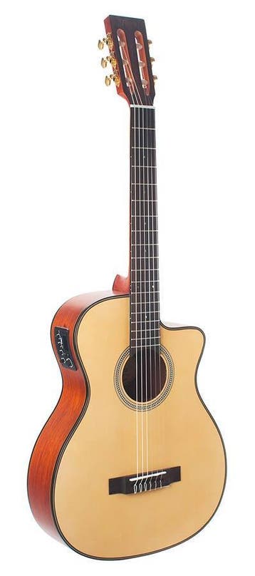 Valencia VA434CE Elektro/Akoestisch | Music Department, Muziek en Instrumenten, Ophalen of Verzenden, Nieuw, Klassieke of Spaanse gitaar