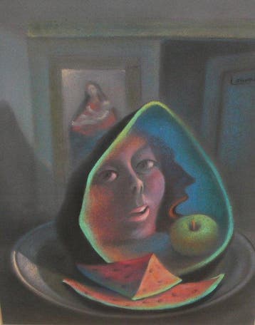 Bernardino Labrada Muñoz (1934) - Mujer con sandía