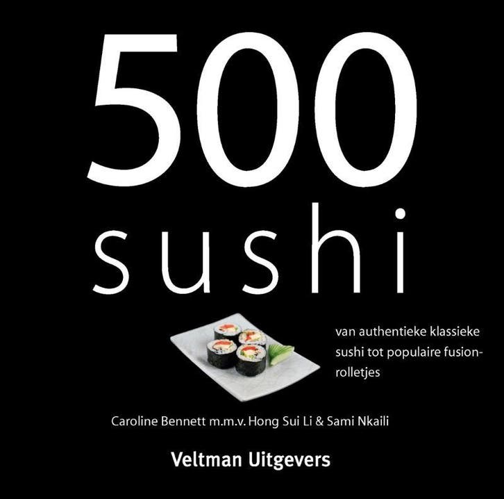 500 sushi 9789048306947, Boeken, Wetenschap, Zo goed als nieuw, Verzenden