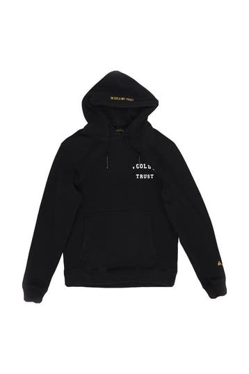 In Gold We Trust Hoodie in maat S Zwart, Kleding | Heren, Verzenden, Zo goed als nieuw, Zwart, In Gold We Trust