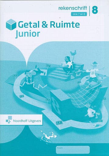 Getal en Ruimte Junior Rekenschrift blok 7-8 Groep 8 (per st, Verzenden, Nieuw