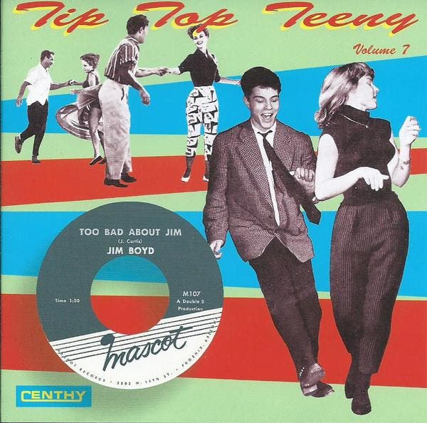 cd - Various - Tip Top Teeny Vol. 7, Cd's en Dvd's, Cd's | Overige Cd's, Zo goed als nieuw, Verzenden