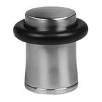 Metalen deurstopper met rubberen ring, zilver (2.7 cm diame, Ophalen of Verzenden, Nieuw
