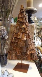 Kerstboom Styropor Piepschuim Isimo 50x25 cm, Ophalen of Verzenden, Nieuw