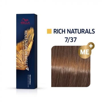 Wella  Koleston Perfect Me+  Rich Naturals  7/37  60 ml, Verzenden, Nieuw