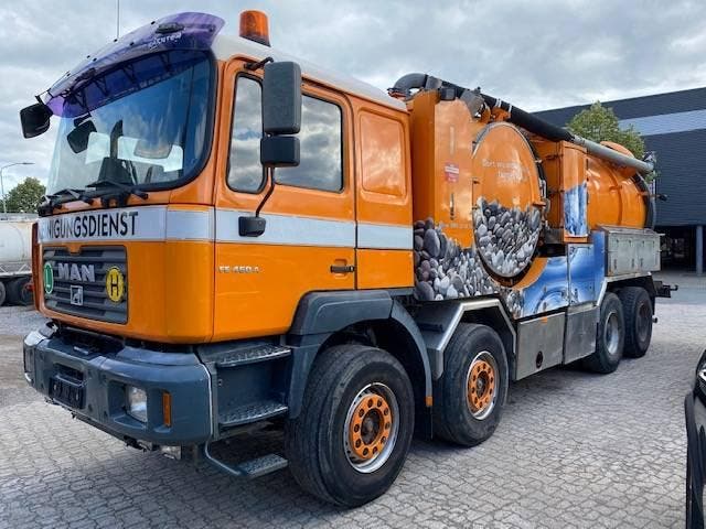 Veiling: Vacuümwagen MAN 41.464 Diesel 2002, Auto's, Vrachtwagens, Handgeschakeld, BTW verrekenbaar, Diesel, Overige kleuren, MAN
