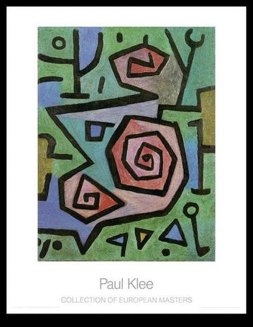 Paul Klee - Heroische Rosen