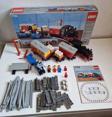 Lego Set - 7722 - City, Train - Lego vintage set Legoland, Nieuw