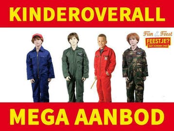 Kinderoveralls - Mega aanbod kinderoveralls, Ophalen of Verzenden, Nieuw