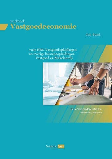 9789083163505 Werkboek Vastgoedeconomie | Tweedehands, Boeken, Verzenden, Zo goed als nieuw, Jan Buist