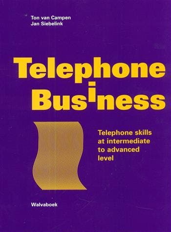 Telephone business, 9789066753495, Verzenden, Zo goed als nieuw, HBO
