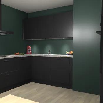 Zwarte keuken Noorwegen 47787, Verzenden, Nieuw
