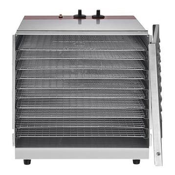 Voedsel Droogoven | 1kW | 10 Roosters | Ventilatorverwarming, Verzenden, Nieuw in verpakking