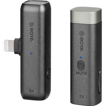 Boya 2.4 GHz Dasspeld Microfoon Draadloos BY-WM3D voor iOS, Ophalen of Verzenden, Nieuw, Overige typen