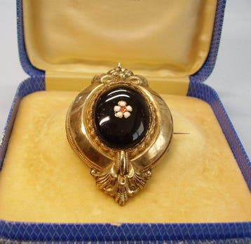 Zonder minimumprijs - Broche - 9 kt. Geel goud, Speer -