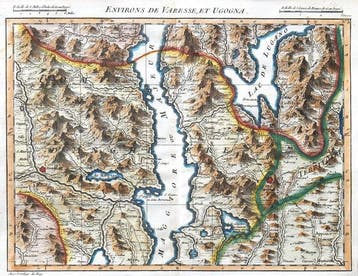 Italië - Varese, Ugogna, het Lago Maggiore, Lago di Lugano,, Nieuw