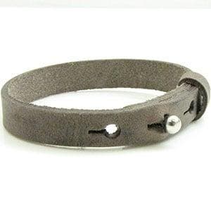 1 x Cuir Armband DQ Leer 10 x 2,2mm Vintage Roasted Brown..., Ophalen of Verzenden, Nieuw, Overige typen