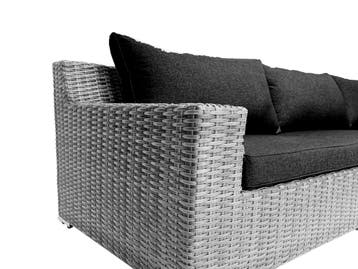 7-persoons Loungeset Colorado Blended Grey met antraciet, Ophalen of Verzenden, Nieuw, 7 zitplaatsen