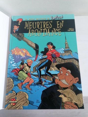 Fanfoué - Meurtres en abondance + 2 ex-libris + 3x marque, Nieuw