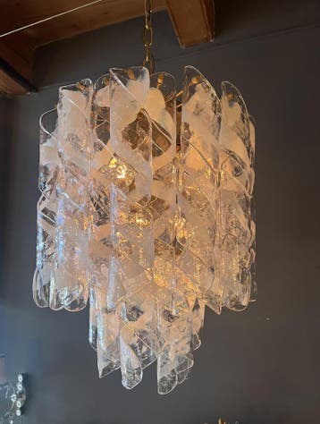Antieke &amp; Design Kroonluchters &amp; Franse Spiegels!, Huis en Inrichting, Ophalen, Gebruikt, Glas