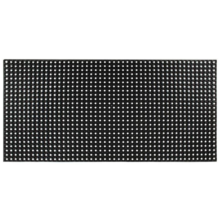 vidaXL Rubbermat 16 mm 100x150 cm, Tuin en Terras, Deurmatten, Nieuw, Verzenden